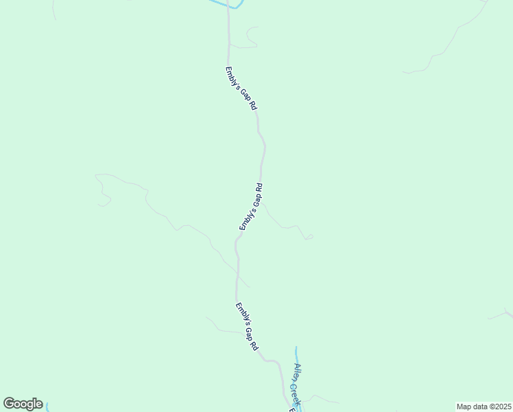 map of restaurants, bars, coffee shops, grocery stores, and more near Embly's Gap Road in Nelson County