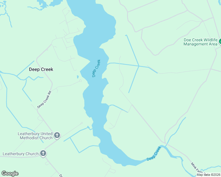 map of restaurants, bars, coffee shops, grocery stores, and more near 19072 Mink Farm Road in Onancock