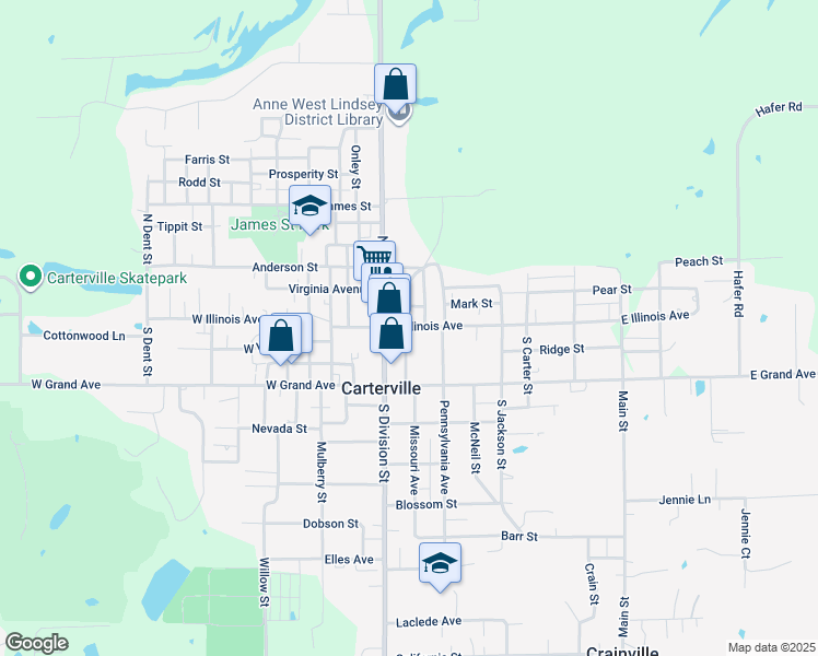 215 East Illinois Avenue, Carterville IL Walk Score