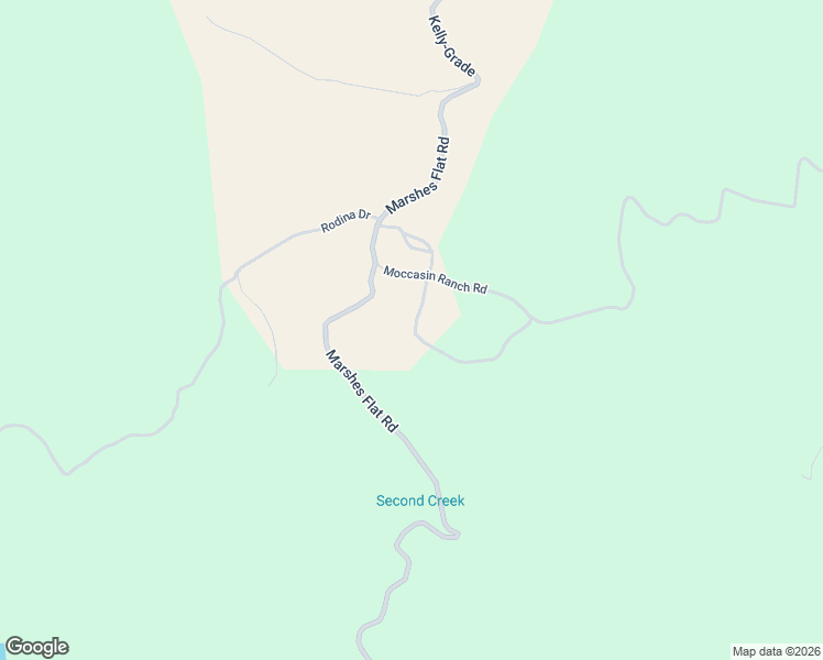 map of restaurants, bars, coffee shops, grocery stores, and more near 14550 Moccasin Ranch Road in Coulterville