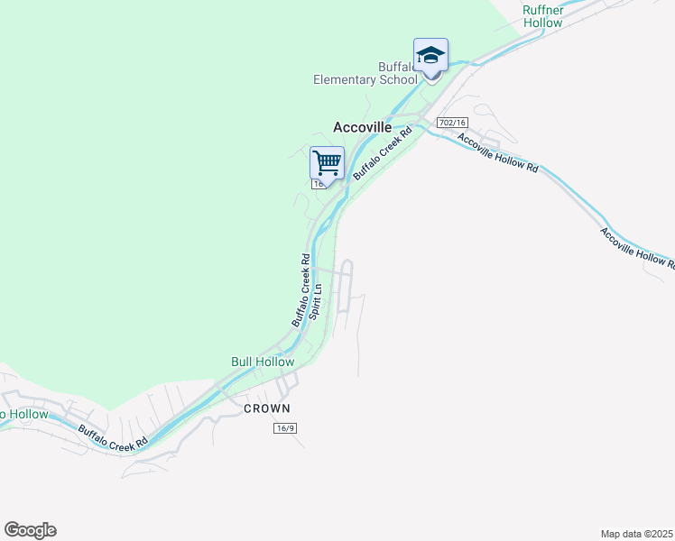 map of restaurants, bars, coffee shops, grocery stores, and more near 141 Low Ash Road C in Accoville