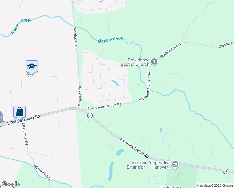 map of restaurants, bars, coffee shops, grocery stores, and more near 10821 Parmele Place in Ashland