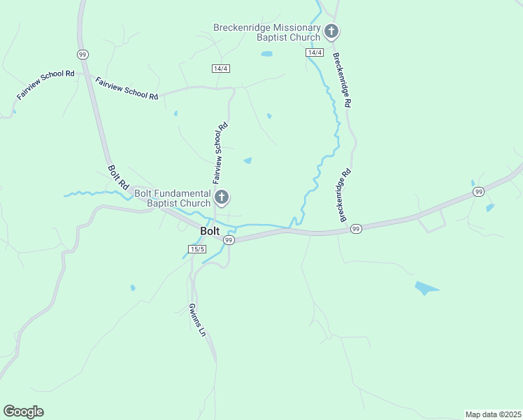 map of restaurants, bars, coffee shops, grocery stores, and more near 135 Cherokee Lane in Bolt