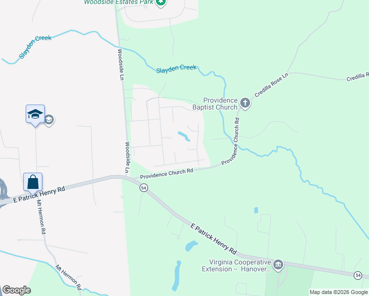 map of restaurants, bars, coffee shops, grocery stores, and more near 10821 Parmele Place in Ashland