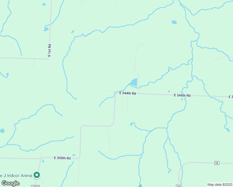 map of restaurants, bars, coffee shops, grocery stores, and more near 24 East 344th Road in Humansville