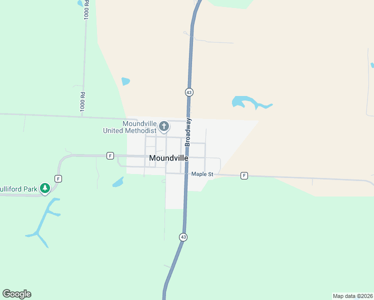 map of restaurants, bars, coffee shops, grocery stores, and more near 152 Broadway in Moundville