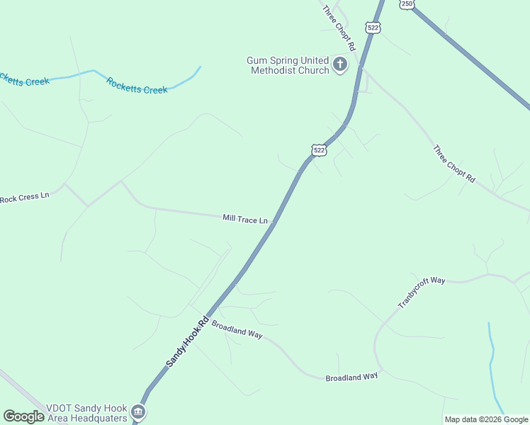 map of restaurants, bars, coffee shops, grocery stores, and more near 3104 Sandy Hook Road in Sandy Hook