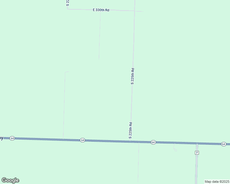 map of restaurants, bars, coffee shops, grocery stores, and more near 3359 South 225th Road in Goodson