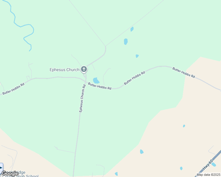 map of restaurants, bars, coffee shops, grocery stores, and more near Butler-Hobbs Road in Harned