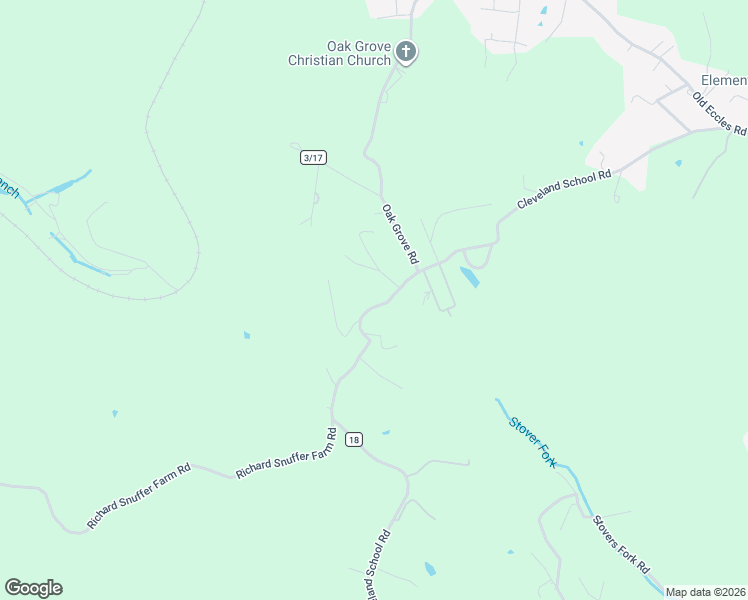 map of restaurants, bars, coffee shops, grocery stores, and more near 530 Cleveland School Rd in Beckley