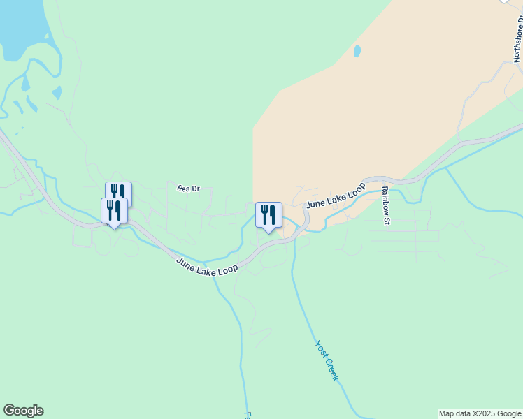 map of restaurants, bars, coffee shops, grocery stores, and more near 17-23 Hideaway Ln in Mono