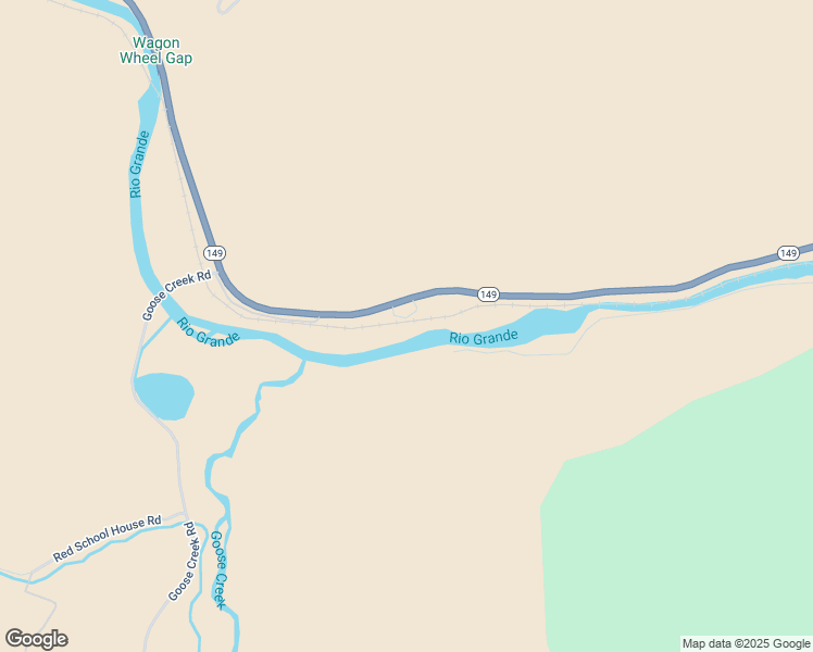 map of restaurants, bars, coffee shops, grocery stores, and more near 13046 Colorado 149 in Creede