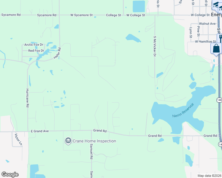 map of restaurants, bars, coffee shops, grocery stores, and more near 6312 Lakeview Drive in Carterville