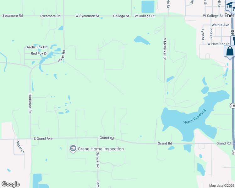 map of restaurants, bars, coffee shops, grocery stores, and more near 6312 Lakeview Drive in Carterville