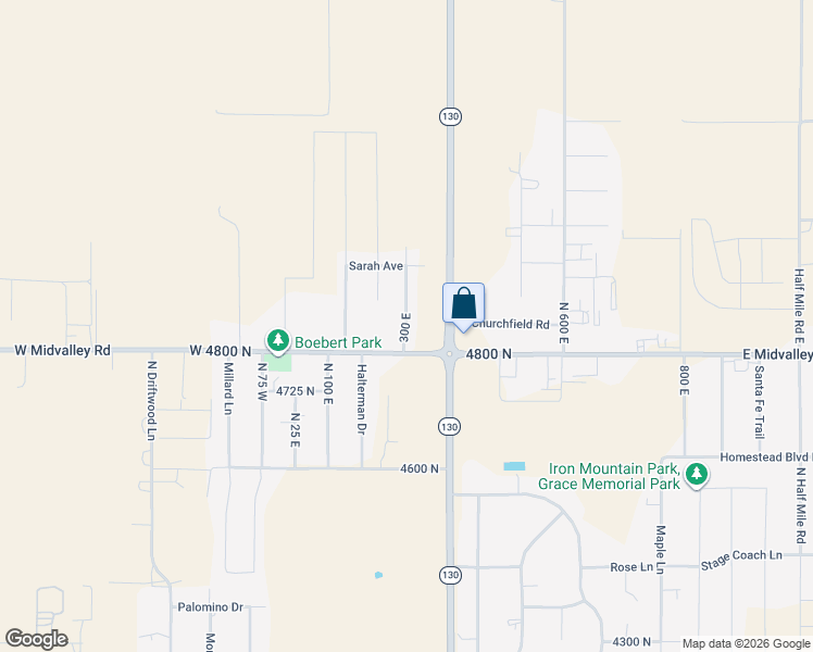 map of restaurants, bars, coffee shops, grocery stores, and more near Sagewood Drive in Enoch