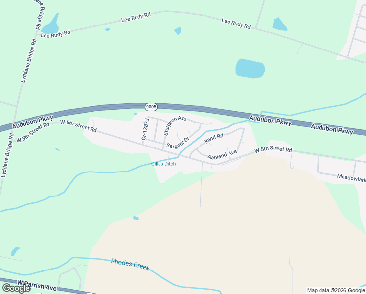 map of restaurants, bars, coffee shops, grocery stores, and more near 770 Sargent Dr in Owensboro