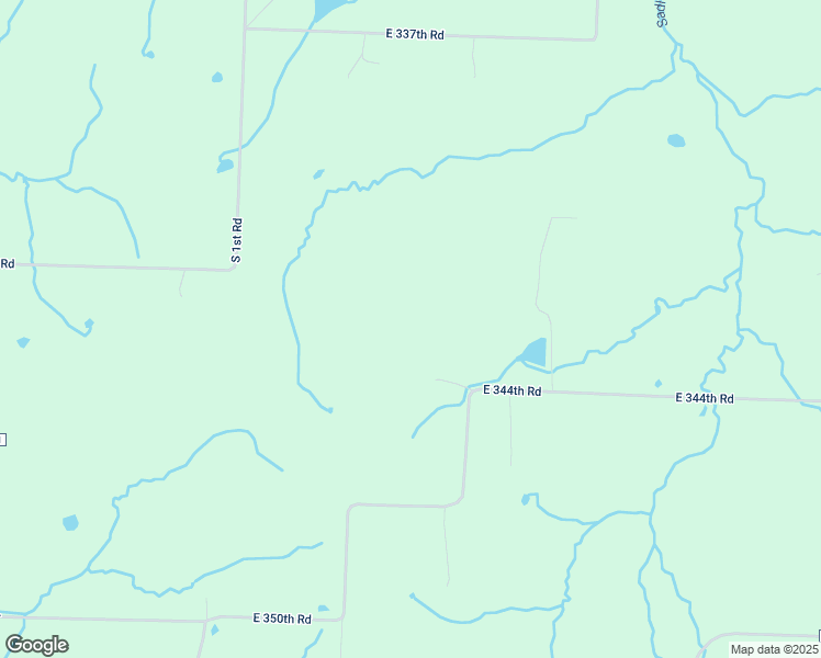 map of restaurants, bars, coffee shops, grocery stores, and more near 24 East 344th Road in Humansville