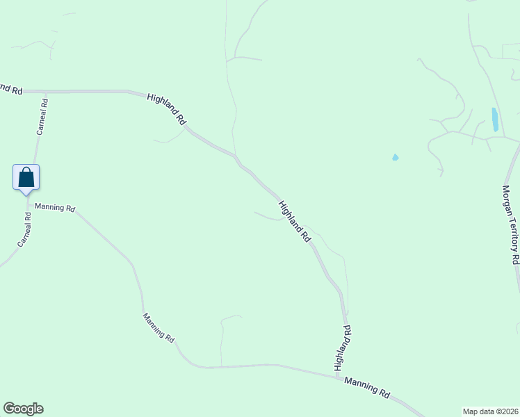 map of restaurants, bars, coffee shops, grocery stores, and more near 9050 Highland Road in Livermore