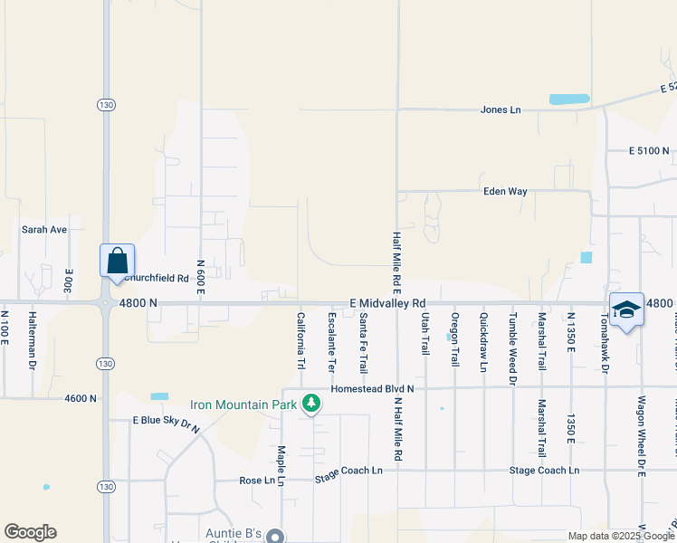 map of restaurants, bars, coffee shops, grocery stores, and more near Winchester Drive in Enoch