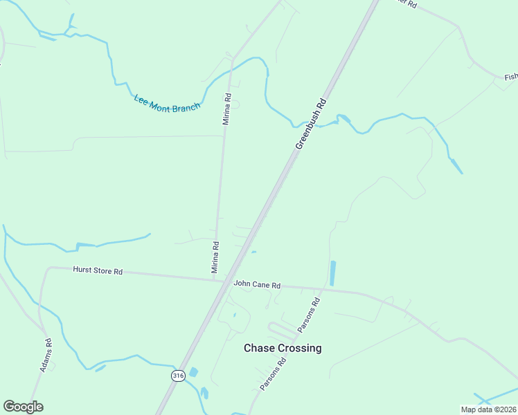 map of restaurants, bars, coffee shops, grocery stores, and more near Greenbush Road in Greenbush