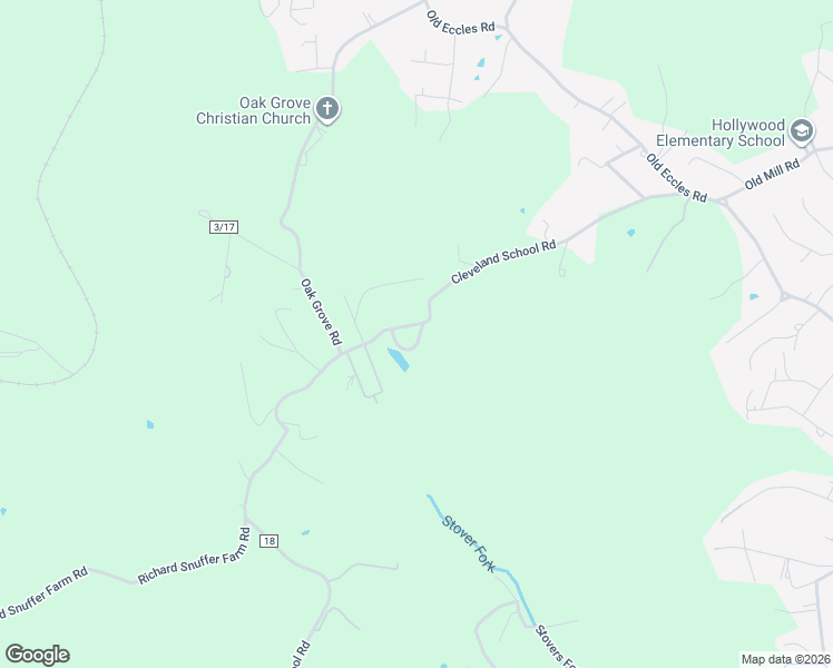 map of restaurants, bars, coffee shops, grocery stores, and more near 391-405 Cleveland School Road in Beckley