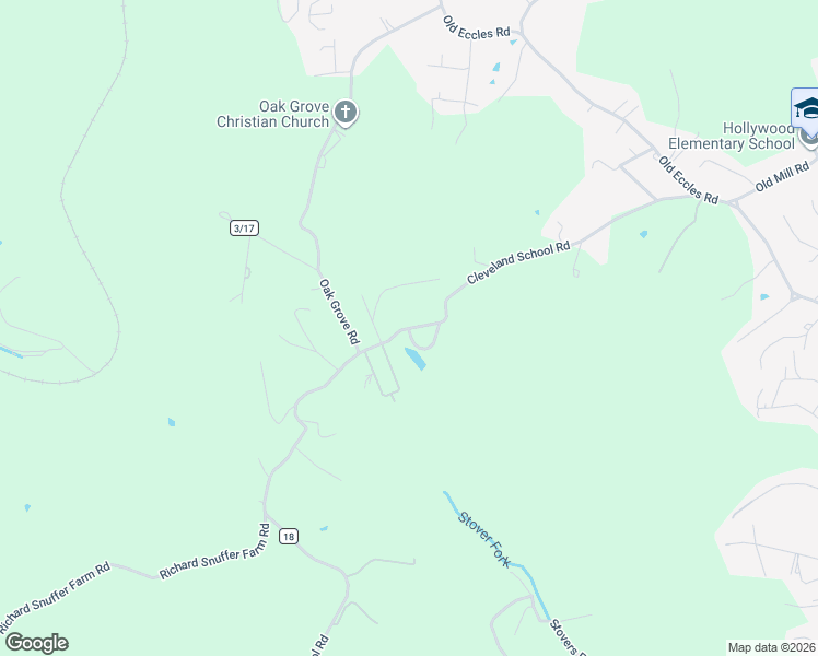 map of restaurants, bars, coffee shops, grocery stores, and more near 391-405 Cleveland School Road in Beckley