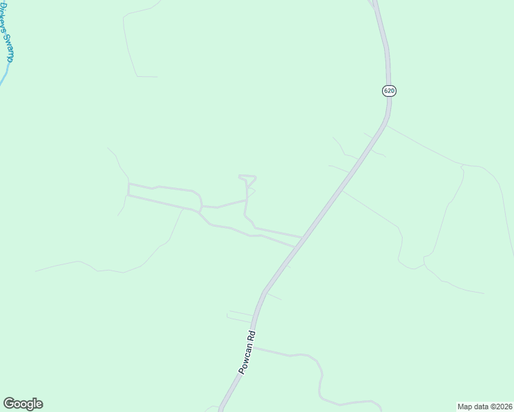 map of restaurants, bars, coffee shops, grocery stores, and more near 4830 Powcan Road in Bruington