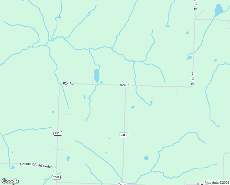map of restaurants, bars, coffee shops, grocery stores, and more near 23460 824 Road in Humansville