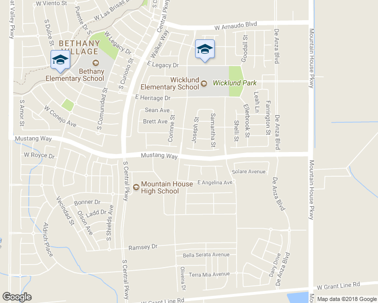 map of restaurants, bars, coffee shops, grocery stores, and more near 248 McLaren Court in Mountain House