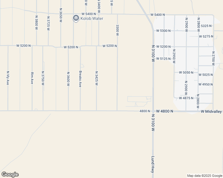 map of restaurants, bars, coffee shops, grocery stores, and more near 4916 North 3300 West in Cedar City