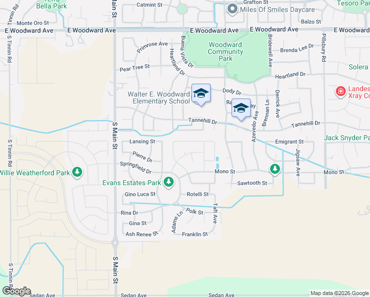map of restaurants, bars, coffee shops, grocery stores, and more near 490 Camelot Dr. in Manteca
