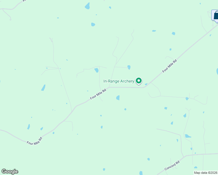 map of restaurants, bars, coffee shops, grocery stores, and more near 1583 Four Mile Road in Richmond