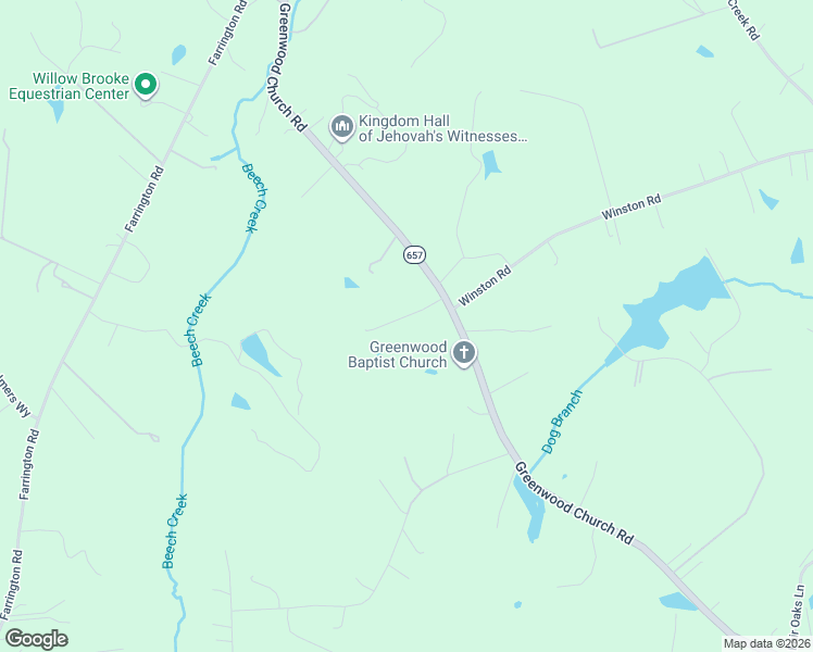 map of restaurants, bars, coffee shops, grocery stores, and more near 13671 Greenwood Church Road in Ashland
