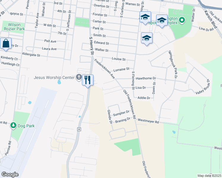 map of restaurants, bars, coffee shops, grocery stores, and more near 30 Townhouse Lane in Farmington