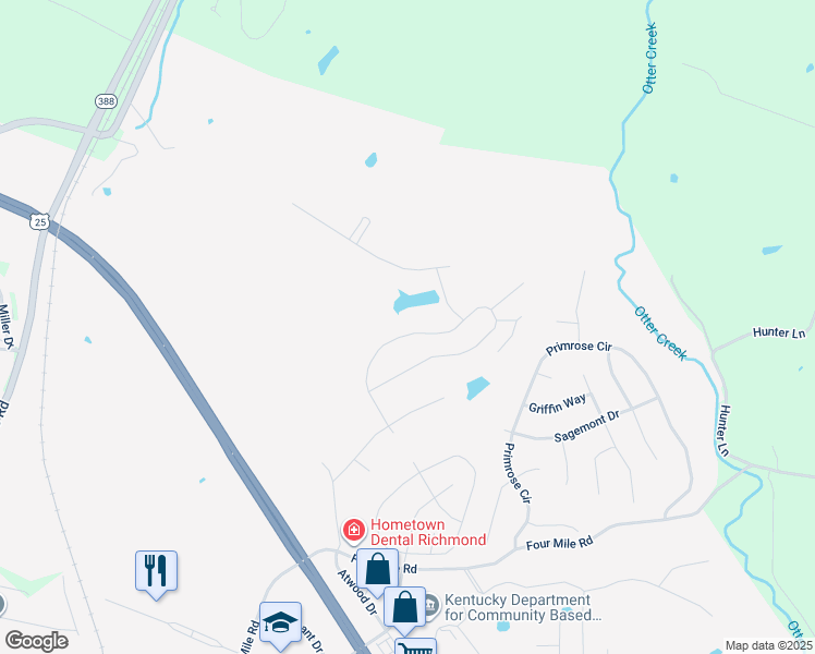 map of restaurants, bars, coffee shops, grocery stores, and more near Ryan Drive in Richmond