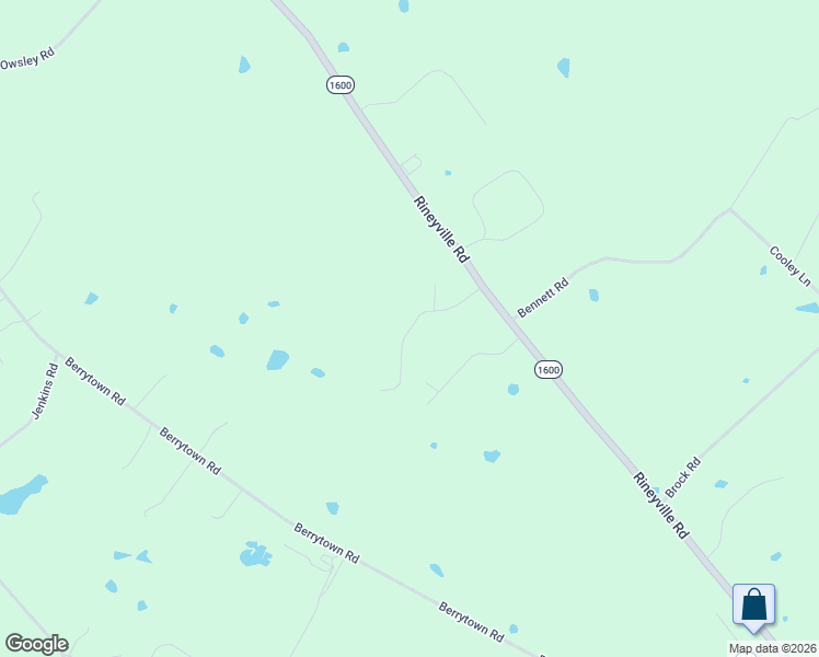 map of restaurants, bars, coffee shops, grocery stores, and more near Shepherd's Way in Rineyville