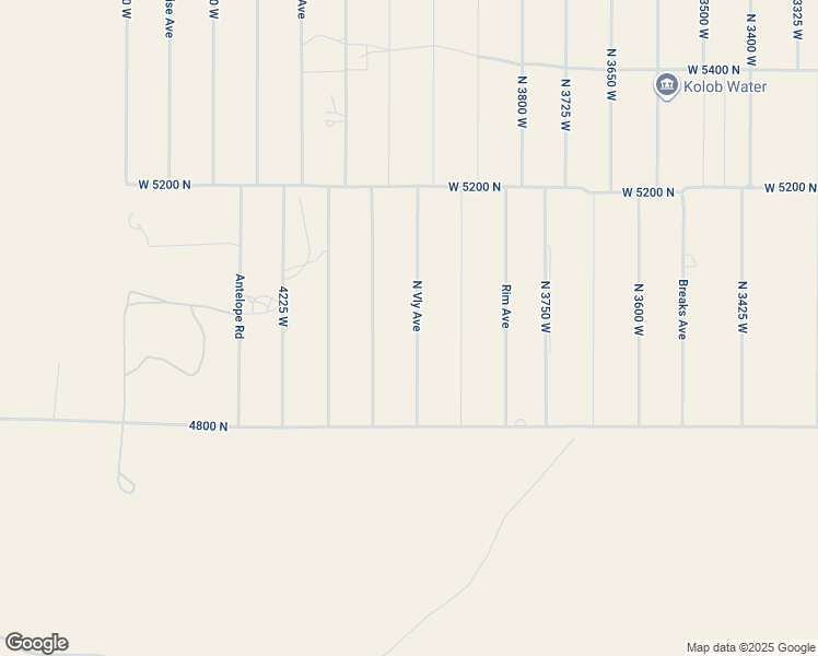 map of restaurants, bars, coffee shops, grocery stores, and more near 4973 Valley Avenue in Cedar City