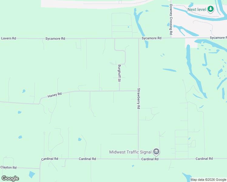 map of restaurants, bars, coffee shops, grocery stores, and more near Merganser Road in Carbondale