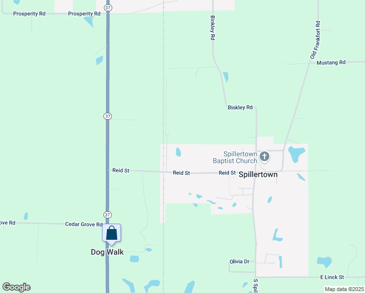 map of restaurants, bars, coffee shops, grocery stores, and more near 199 Rock Street in Marion