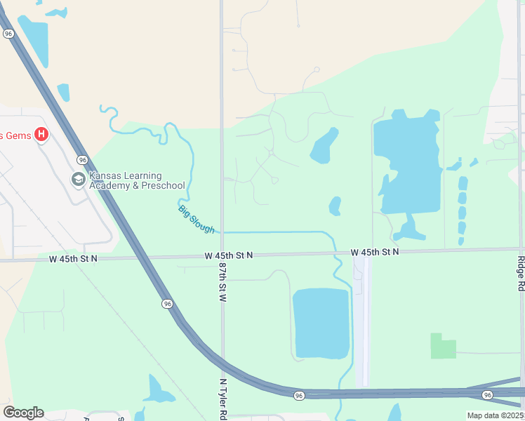map of restaurants, bars, coffee shops, grocery stores, and more near 4698-4700 87th St W in Maize