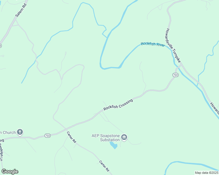 map of restaurants, bars, coffee shops, grocery stores, and more near 1151 Rockfish Crossing in Schuyler