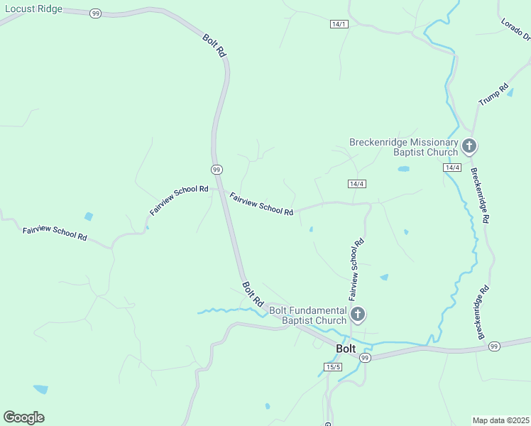 map of restaurants, bars, coffee shops, grocery stores, and more near 512 Fairview School Road in Bolt