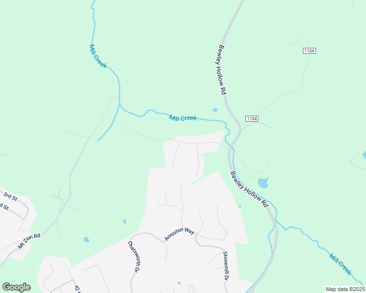 map of restaurants, bars, coffee shops, grocery stores, and more near 1-187 Ridgewood Court in Elizabethtown
