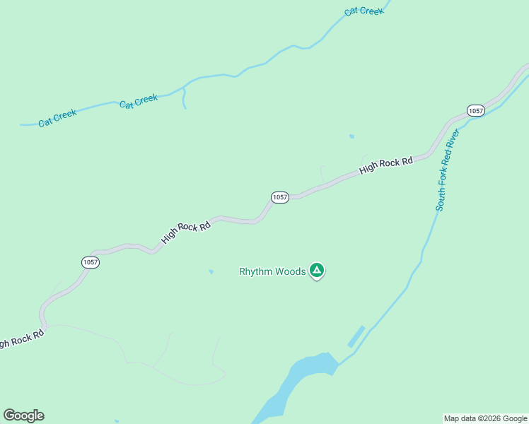 map of restaurants, bars, coffee shops, grocery stores, and more near 1392 High Rock Road in Stanton