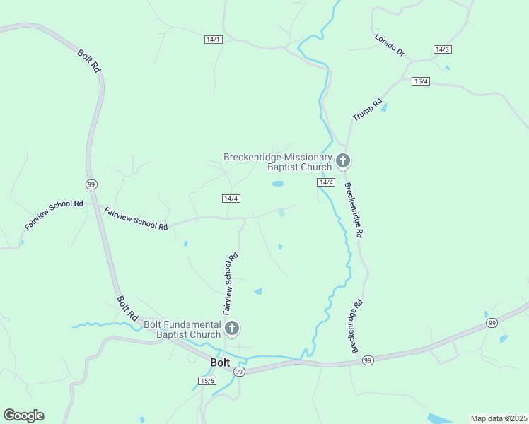 map of restaurants, bars, coffee shops, grocery stores, and more near 210 Fellowship Lane in Bolt