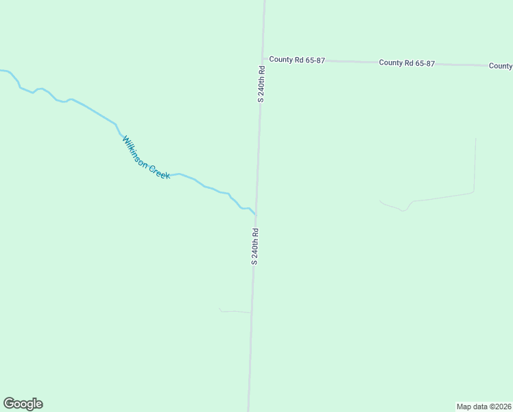 map of restaurants, bars, coffee shops, grocery stores, and more near South 240th Road in Louisburg