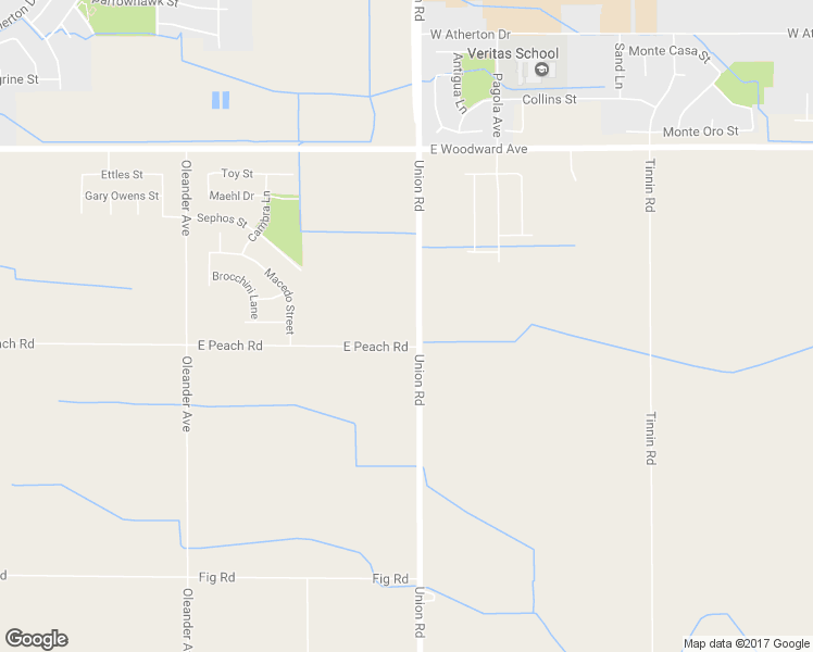 map of restaurants, bars, coffee shops, grocery stores, and more near 20821 South Union Road in Manteca