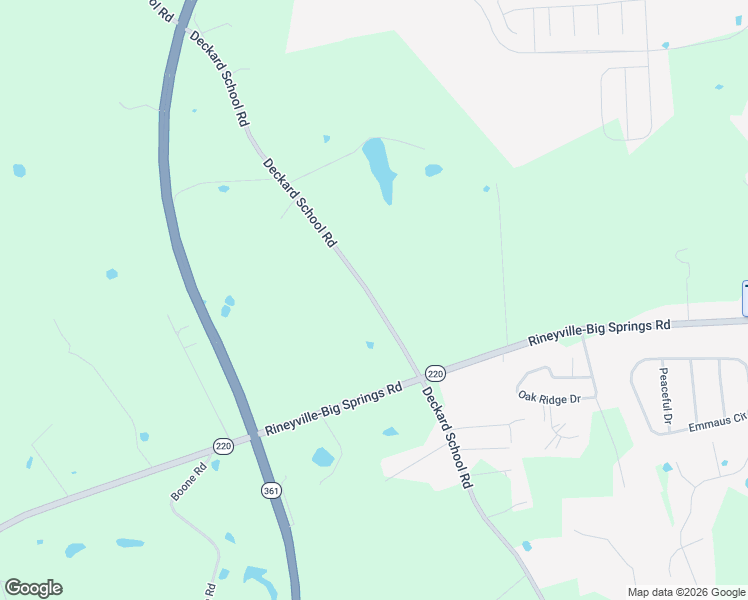 map of restaurants, bars, coffee shops, grocery stores, and more near 1830 Deckard School Road in Radcliff