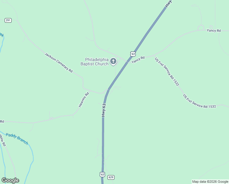 map of restaurants, bars, coffee shops, grocery stores, and more near 22422 US Highway 63 in Edgar Springs