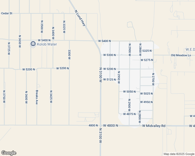 map of restaurants, bars, coffee shops, grocery stores, and more near 5133 North Lund Highway in Cedar City